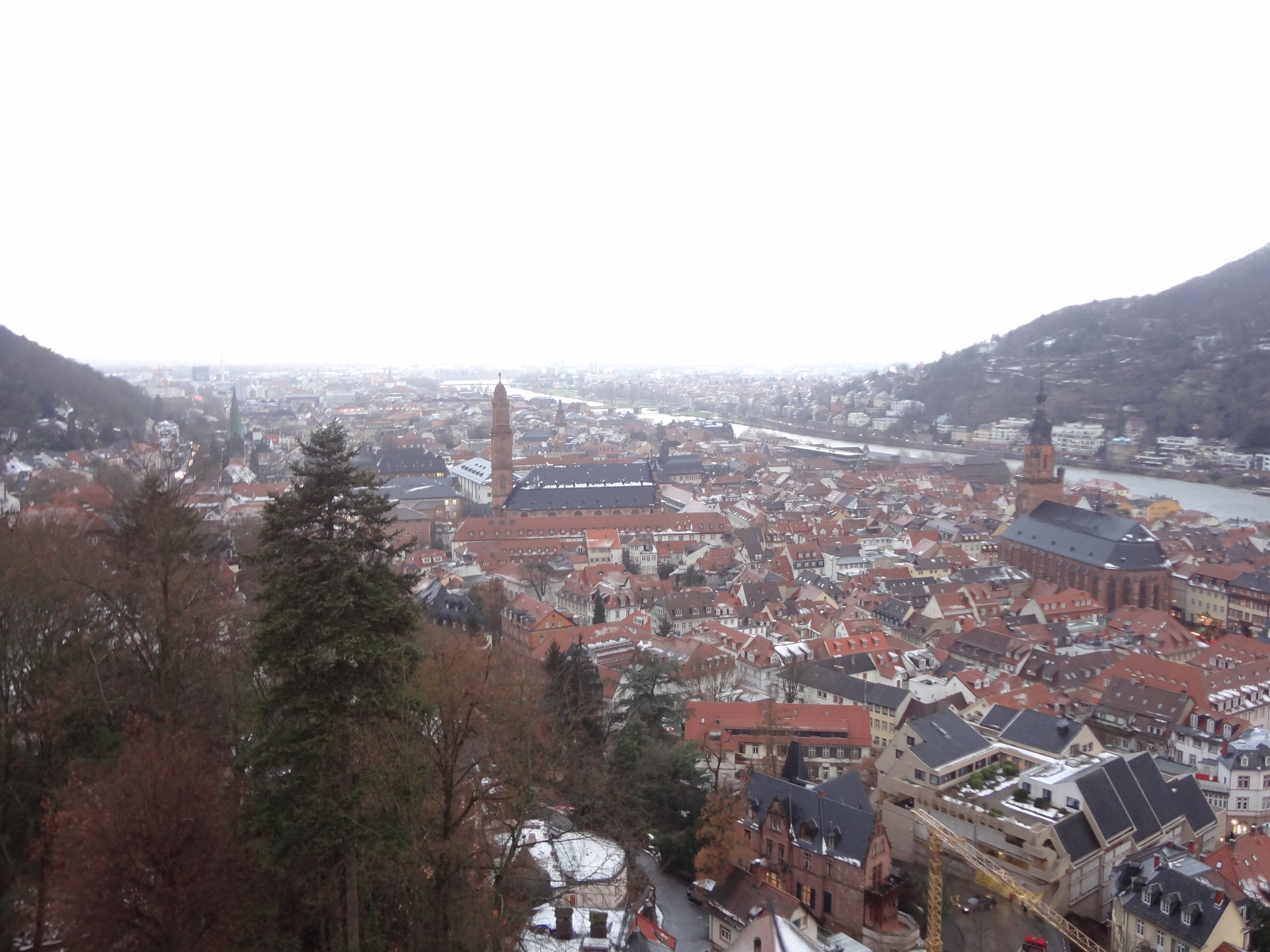 The snowy village of Heidelberg